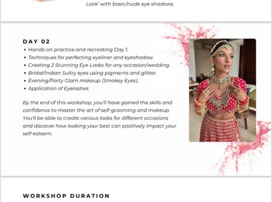 Self Grooming Makeup Workshop